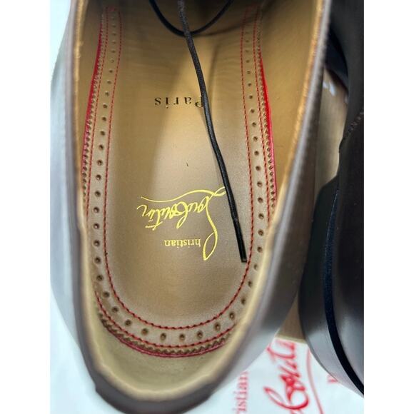 Men\'s Christian Louboutin CORTOMALE lace up Oxford size 45 made in Italy main image 10
